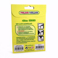 Metall Folien Ballon Ziffer 3 violett – 41 cm Zahlenballon