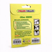 Metall Folien Ballon Ziffer 8 silber – 41 cm Zahlenballon