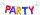 Party Metall Folien Ballon Girlande bunt | 41 cm Folienballon Girlande Party