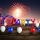 Party Metall Folien Ballon Girlande bunt | 41 cm Folienballon Girlande Party
