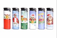 Feuerzeug Set 5 Stück – bunte Weihnachtsmotive...