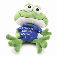 Plüschfrosch „Freunde sind wie Sterne“...