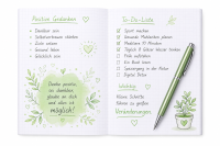 Notizbuch A5 kariert 80 Blatt 80 g/m² – Positive Energie – weitere Produktansicht