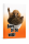 Notizbuch A5 kariert 80 Blatt 80 g/m² – Igel Born to be wild